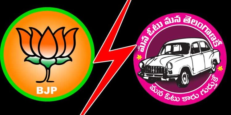 తెలంగాణ బీజేపీకి బిగ్ షాక్..టీఆర్ఎస్‌లోకి న‌లుగురు కాషాయ కార్పొరేట‌ర్లు!!