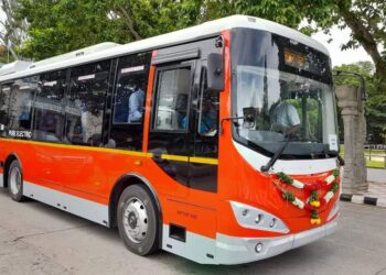 తిరుమల ఘాట్ లో ఎలక్ట్రిక్ బస్సు ట్రయల్ రన్