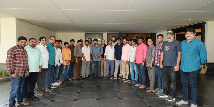 చిరంజీవిని అభినందించిన టి.ఎఫ్.జె.ఎ. కార్యవర్గం!