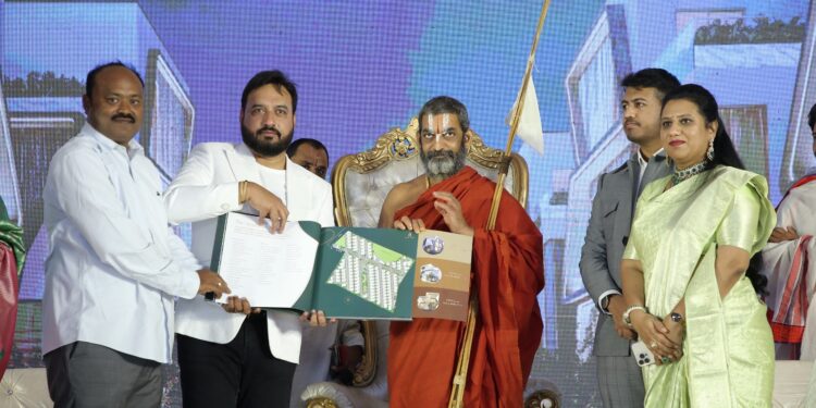 చిన్న జీయర్ చేతుల మీదుగా ఆలయ్ రోలింగ్ మెడోస్ ప్రారంభం