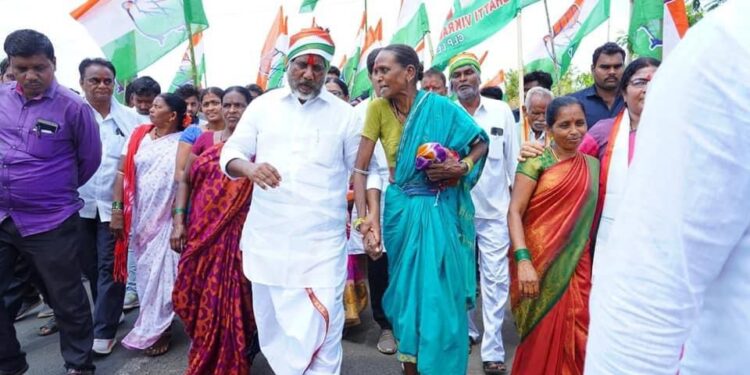 వెయ్యి కిలోమీటర్లకు చేరువైన సిఎల్పీ నేత భట్టి విక్రమార్క పాదయాత్ర..