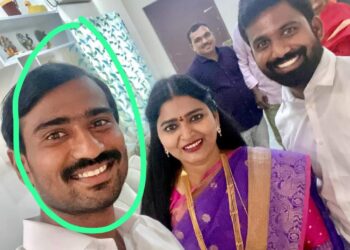 భార్యను బిడ్డను బయటకు పంపి తాళం వేసిన వైసీపీ యువనేత