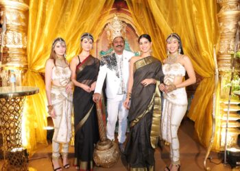 లయన్ కిరణ్ కె పార్టీ ఇంద్రలోక్ స్టైల్‌లో ఫ్యాషన్ షోలో సినీతారల సందడి