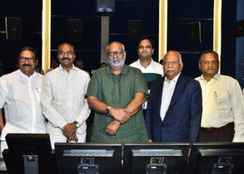 కీరవాణి చేతుల మీదుగా అధునాతన టెక్నాలజీతో శ్రీ సారథీ స్టూడియోస్