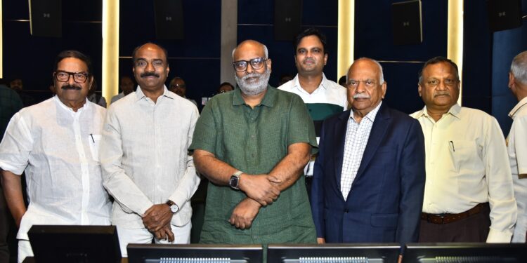 కీరవాణి చేతుల మీదుగా అధునాతన టెక్నాలజీతో శ్రీ సారథీ స్టూడియోస్