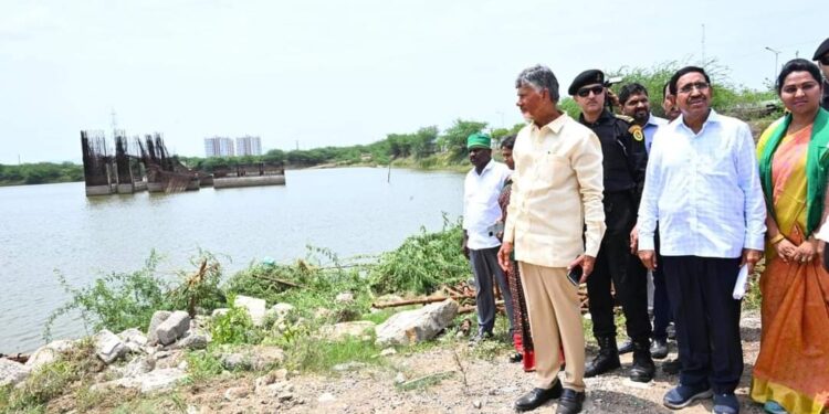 నాలుగు గంటల పాటు అమరావతిలో సీఎం పర్యటన