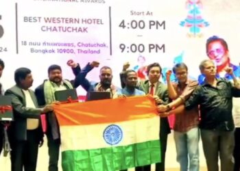 మన్యం ధీరుడు… “నమోస్తుతే నమోస్తుతే భారత మాతా” పాటకు వరల్డ్ వైడ్ ప్రశంసలు