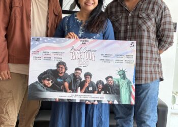 సునీత చేతుల మీదుగా బ్యాండ్ క్యాప్రిసియో చారిత్రక యూఎస్ఏ టూర్ 2026 పోస్టర్ ఆవిష్కరణ