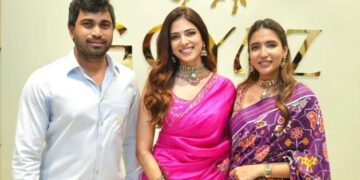 గోయాజ్ సిల్వర్ జూవేలరీ షోరూంను ప్రారంభించిన  సినీ నటి మాళవిక మోహన్
