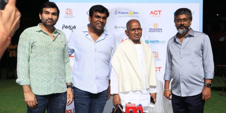 దిగ్గజ సంగీత దర్శకుడు ఇళయరాజాతో   జోరా వరల్డ్ ఆధ్వర్యంలో భారీ లైవ్ కాన్సర్ట్   ఈ నెల 28న