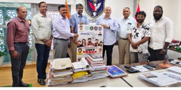 టాలీవుడ్ యువ హీరోలు నటించిన “క్విట్ డ్రగ్స్” థియేట్రికల్ యాడ్ ఫిల్మ్  అండ్ పోస్టర్ ను లాంచ్ చేసిన తెలంగాణ ఈగల్ ఫోర్స్