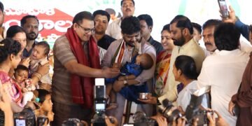 జూబ్లీహిల్స్ ఎమ్మెల్యే నవీన్ యాదవ్ ఆధ్వర్యంలో 2000 మంది ఆడపడుచులకు సామూహిక శ్రీమంతం